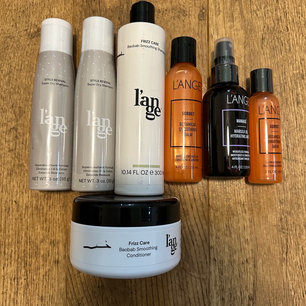 Lange Hair Care Lot
